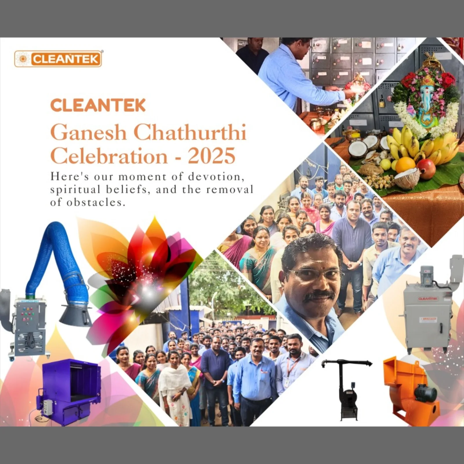 Happy Ganesha Chaturthi - Warm Wishes to Our Valued Clients